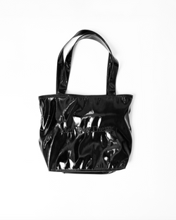 MDD Embroidered Patent Leather Bag